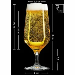 Ritzenhoff & Breker Bierglas Mambo 4er Set, Biertulpen, Kristallglas, Klar, 370 Ml, 814606 -Leonardo Verkäufe f7dff15c19a3799c6d66a7313f441b88