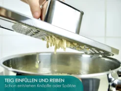 Spätzlehobel Mit Teigschlitten, Spätzlereibe Für Topfdurchmesser Bis Zu 24 Cm, Rostfreier Edelstahl/Kunststoff, Knöpfle -Leonardo Verkäufe f9d11be6439d1d75ec2c1c1acef0b09a