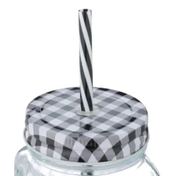 Relaxdays 8er Set Trinkgläser Mit Deckel Kariert -Leonardo Verkäufe fdc60e1984ddb57439080cc6a242d7b2